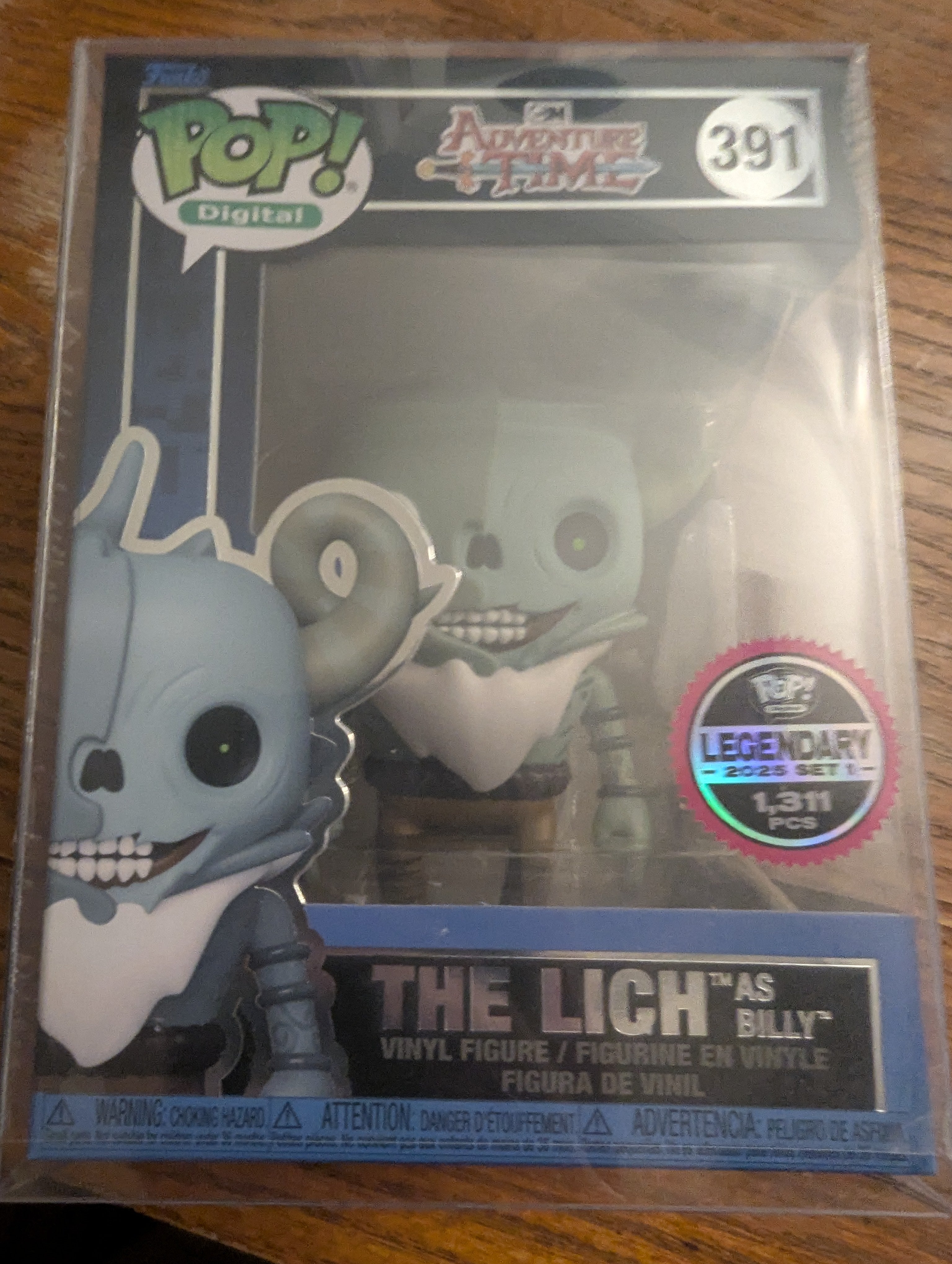 The Lich "as Billy" Funko POP! DIGITAL NFT Adventure Time